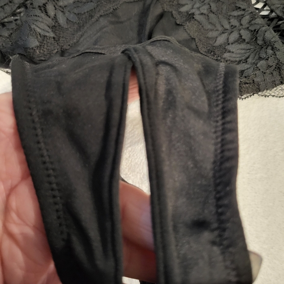 PLUS Crotchless Thong - Picture 9 of 13